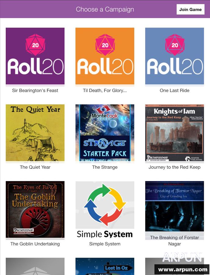 D20系统游戏工具Roll20