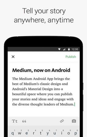 Medium 手机版
