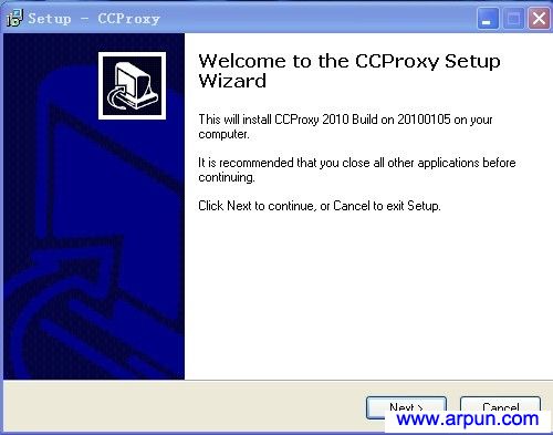 代理服务器CCProxy2010