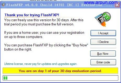 FlashFXP 4.0绿色版4.0.1470(RC1)
