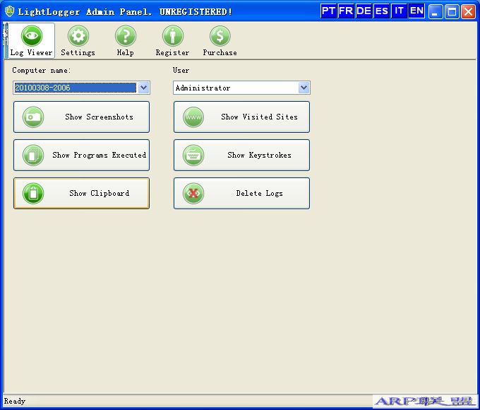 LightLogger 3.2.0.1系统活动监控记录工具