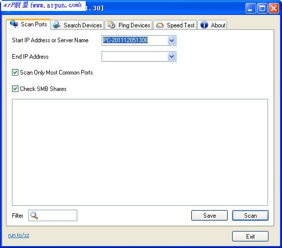 Ѱ豸 PortScan v1.30 ɫ
