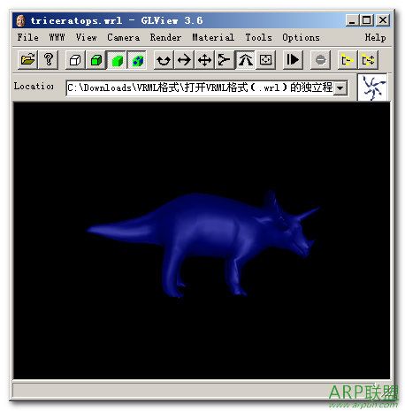 3dv格式wrl文件浏览器(GLView)