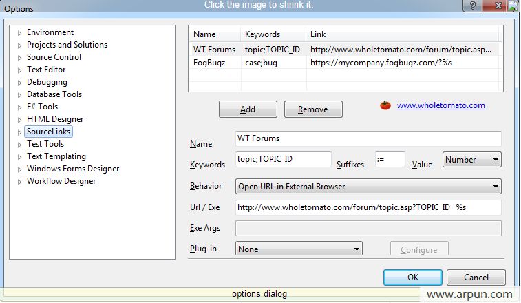 SourceLinks for VS2012