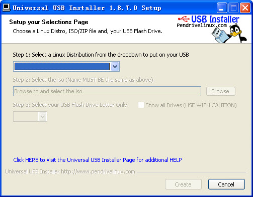 LinuxϵͳṴװ(Universal USB Installer)