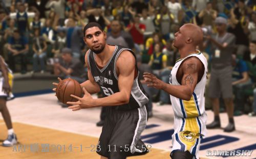 NBA 2K14 次时代邓肯高清面补