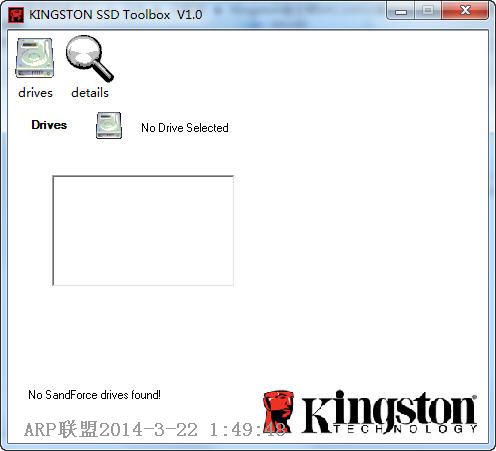 金士顿SSD固态硬盘工具(Kingston SSD Toolbox)