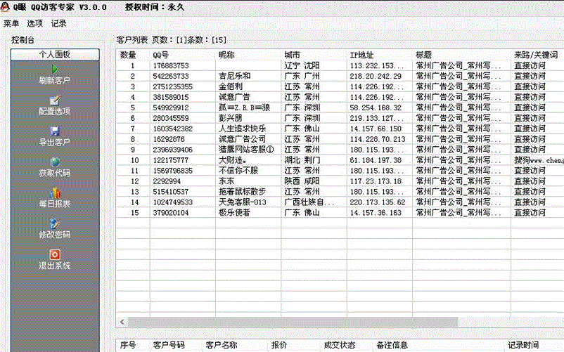 Q眼QQ访客专家