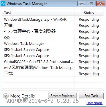 Windows Task Manager(Windows任务管理器)