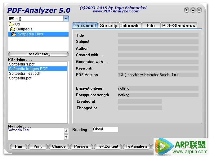 PDF-Analyzer PDFĵϢѯ