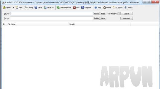 excel格式批量转换成pdf格式(Batch XLS TO PDF Converter)