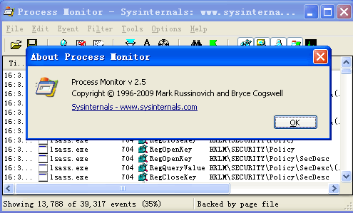 Microsoft Process Monitor