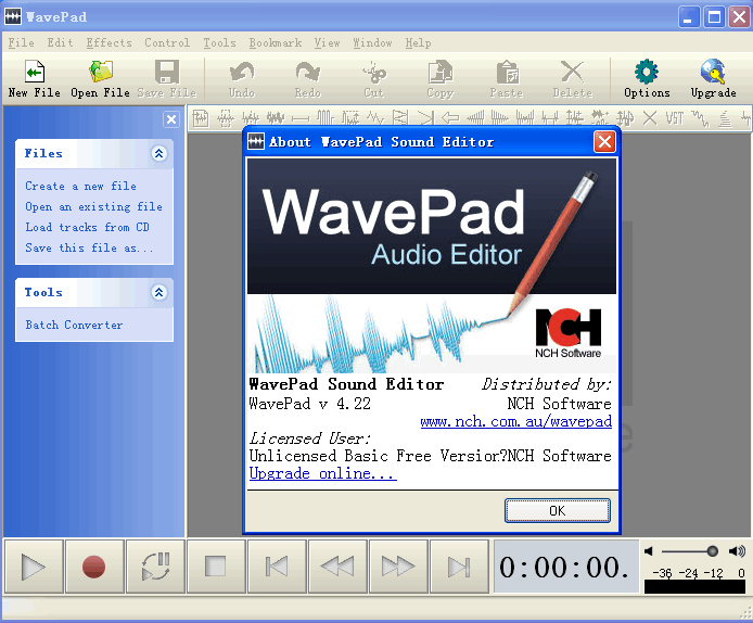 手机铃声制作软件WavePad