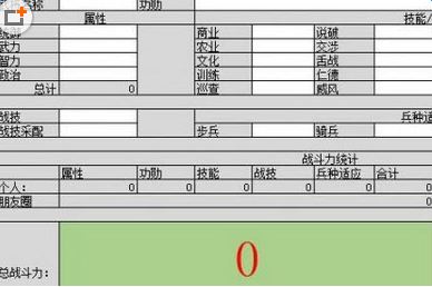 三国志13武将战斗力计算器
