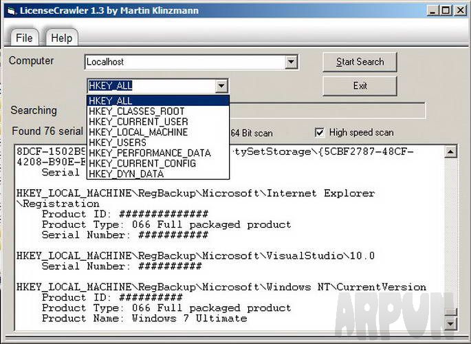 License Crawler