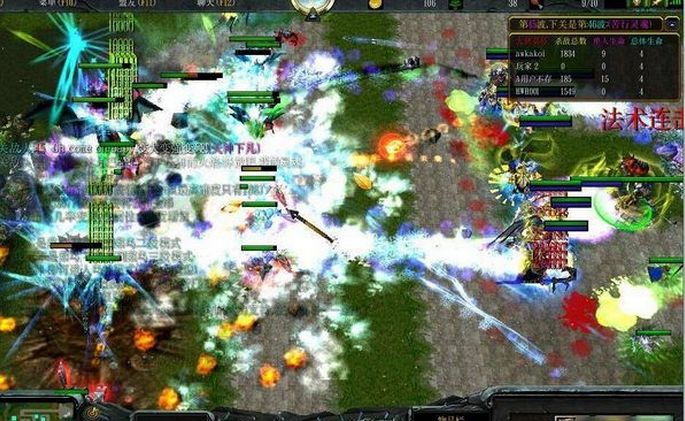 混乱武林IIIA刀光剑影5.91正式版 附隐藏英雄密码