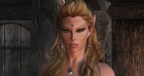 上古卷轴5:天际重制版 漂亮的项链耳环MOD