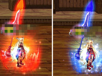 DNF魔法师战斗法师二觉各种光效改红蓝补丁