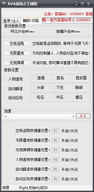 ava战地之王傻挂透视自瞄飞天加速辅助工具