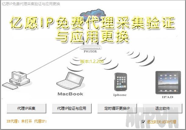 亿愿IP免费代理采集验证与应用更换(yyipproxy)