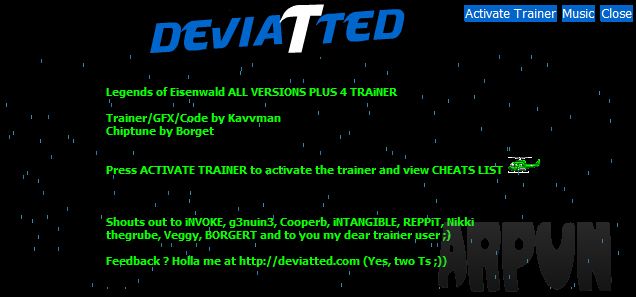 艾森沃德传奇修改器四项1.0 DEViATTED版