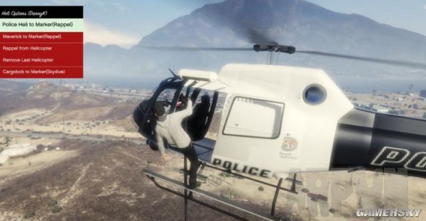 GTA5自动直升机MOD 汉化版