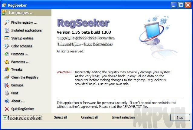 RegSeeker