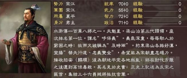 三国志13水浒传武将MOD