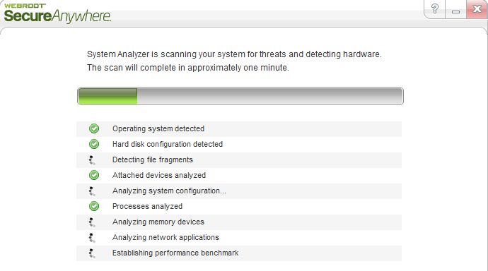 Webroot System Analyzer