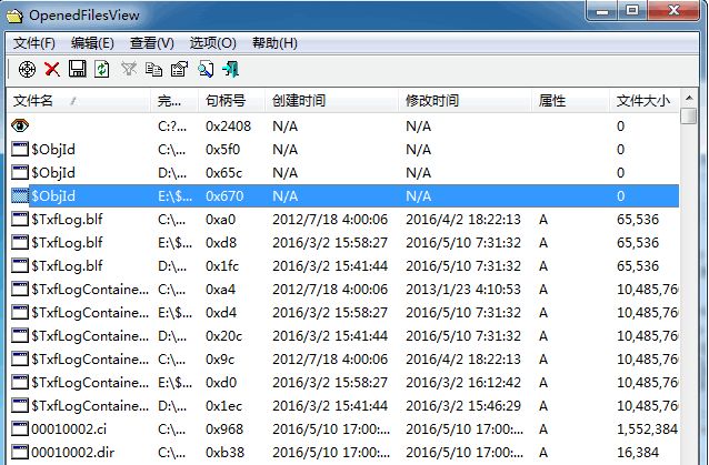 OpenedFilesView