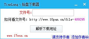 TianLang丶拾盘下载器