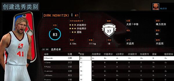NBA2k16选秀补丁
