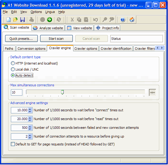A1 Website Download