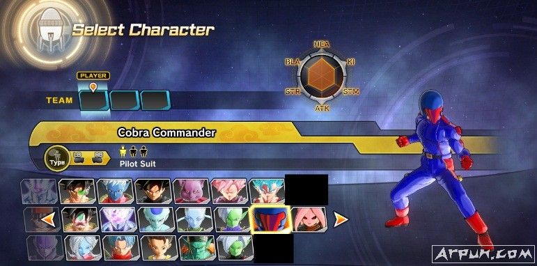 《龙珠超宇宙2》v1.07眼镜蛇指挥官人物MOD