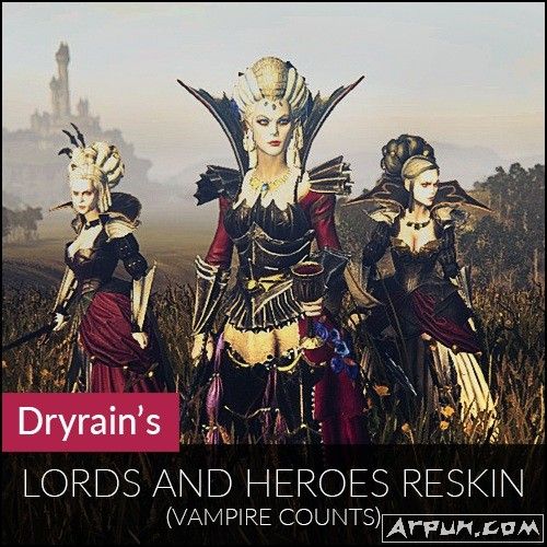 《神界原罪2》Dryrain吸血鬼派系将领和英雄美化MOD