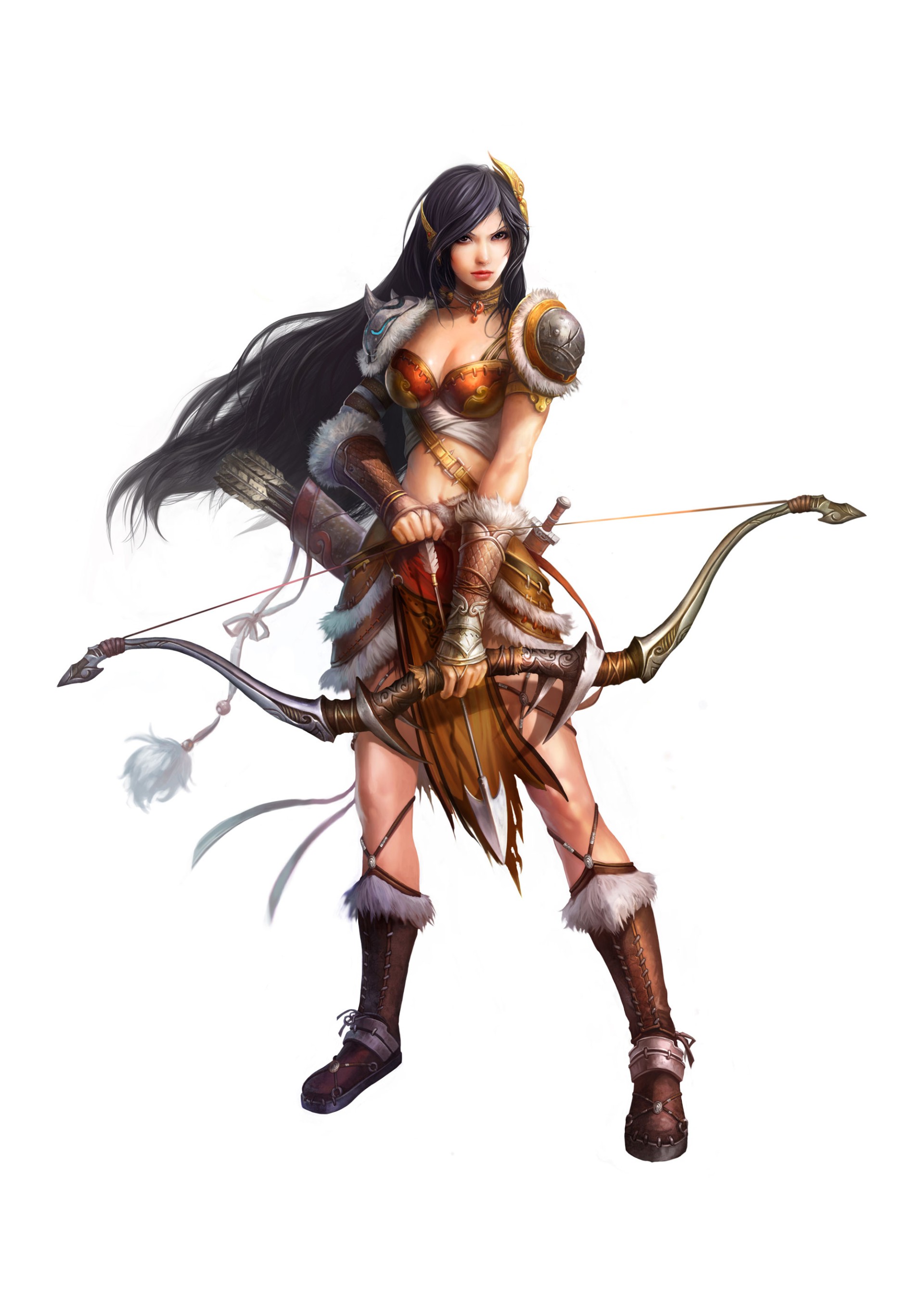 《三国志13》弓箭妹子呼吸头像MOD