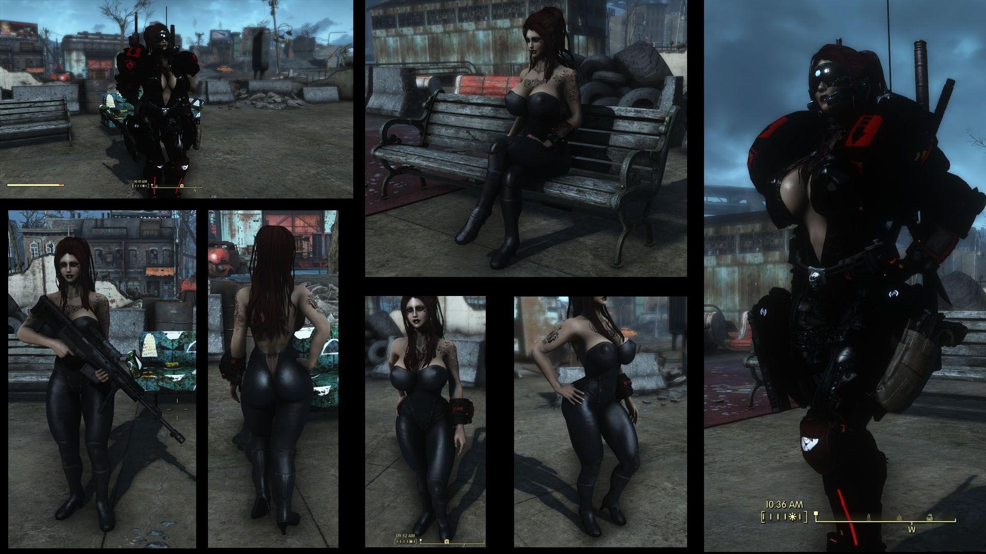 《辐射4》坐姿持枪站立动作MOD