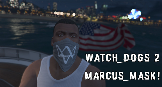 侠盗猎车5看门狗2Marcus用的蒙面MOD