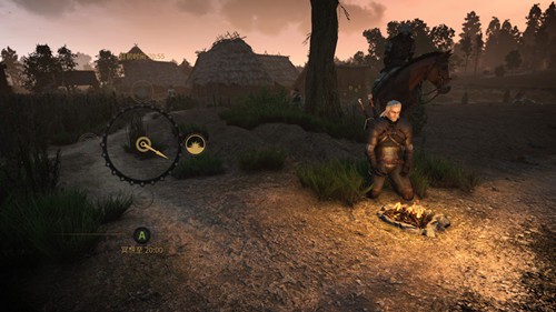 《巫师3狂猎》透明的冥想界面MOD