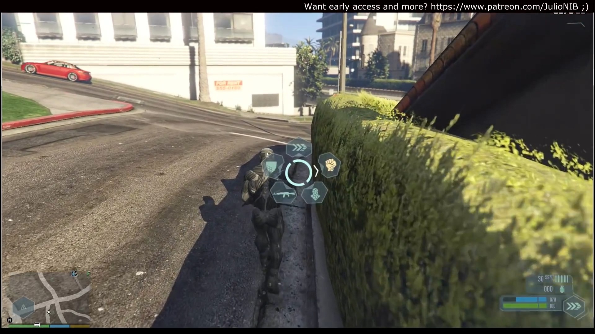 《GTA5》麦克变身纳米战士MOD