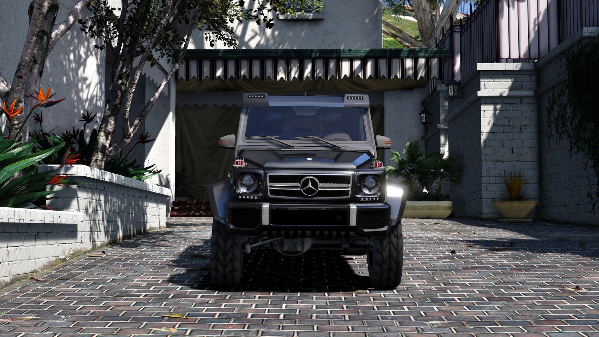 《GTA5》梅赛德斯-奔驰G65 6X6 MOD