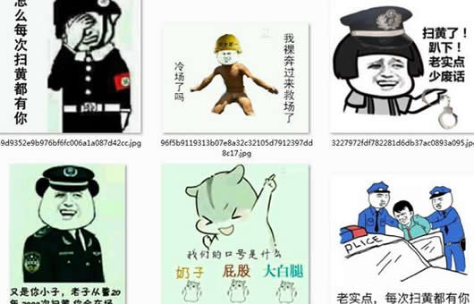每次扫黄都有你QQ表情包_每次扫黄都有你表情包 高清无水印版