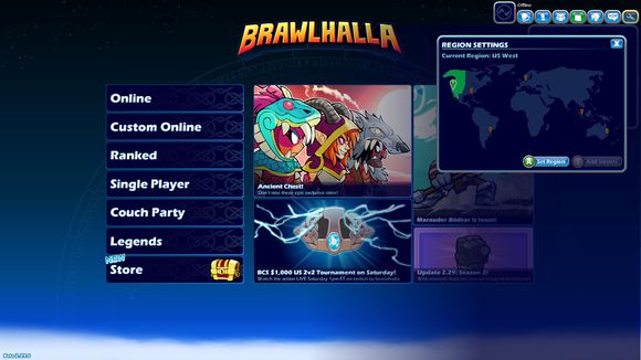 格斗哈拉brawlhalla汉化补丁 1.1 中文版