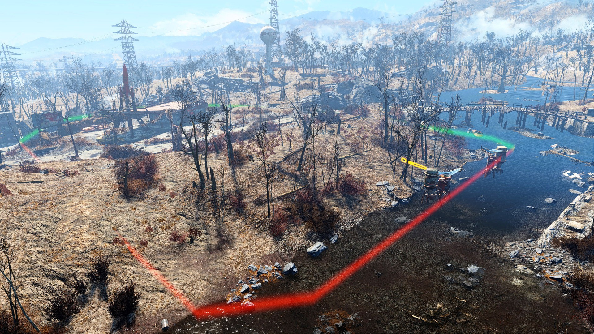 《辐射4》红火箭据点范围修改MOD