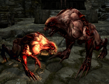 上古卷轴5:天际重制版狼人变身恶魔mod