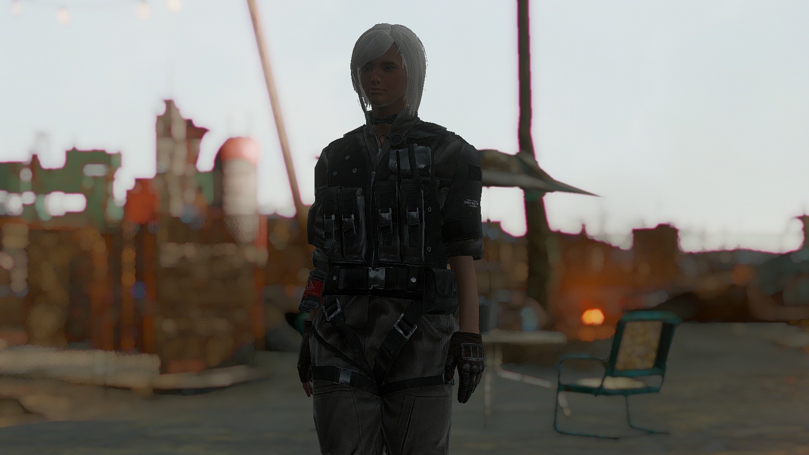 《辐射4》合金装备5静静衣服MOD