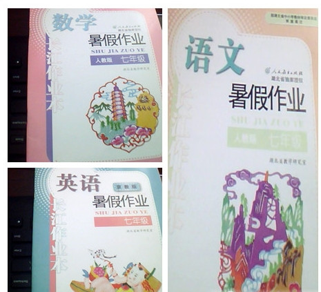 2017初二暑假生活作业本答案 doc完整版