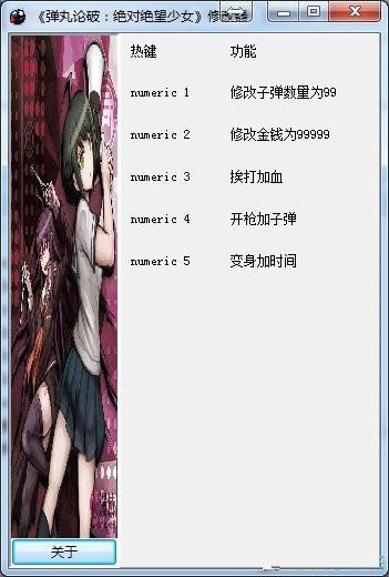 《弹丸论破绝对绝望少女》五项修改器