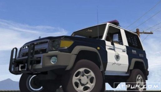 GTA5丰田陆地巡洋舰警车MOD