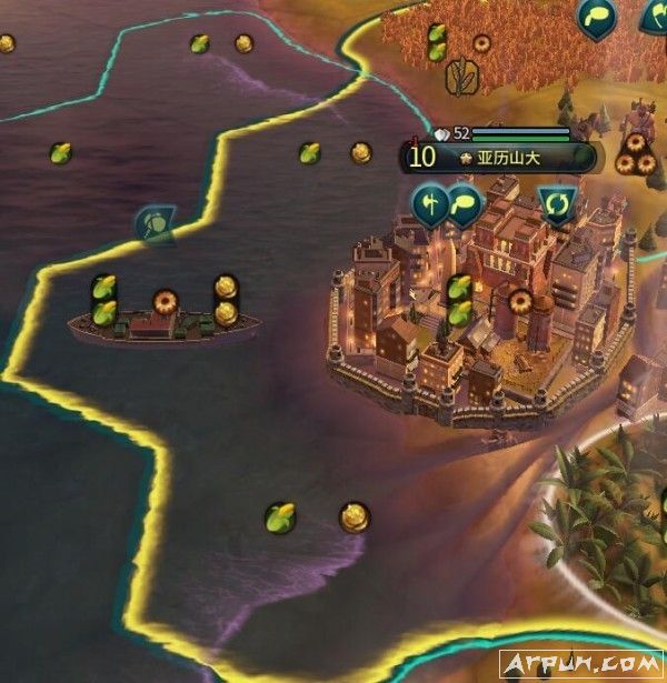 文明6近海区域围海造田MOD